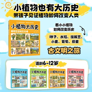 感受植物与人类文明 小植物大历史：植物见证 文化之旅 穿越古今 联系 古文明