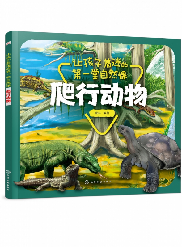 让孩子着迷的 堂自然课 爬行动物 3-6岁儿童科普科普绘本儿童绘本 本书采用彩色印刷图片精美将动物形象栩栩如生展示小朋友面前
