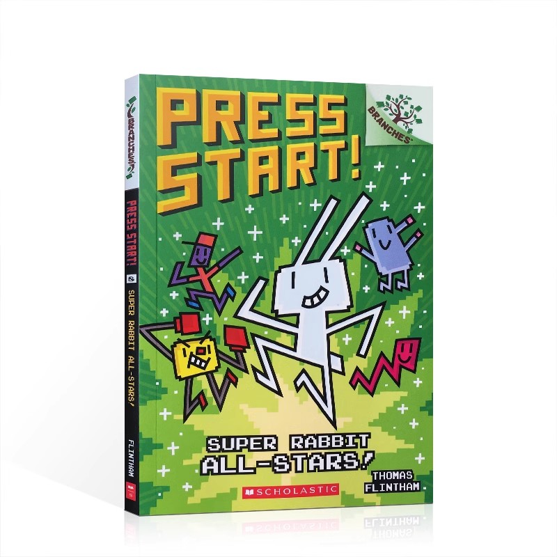 Press Start! 8 Super Rabbit All-Stars! (A Branches Book)