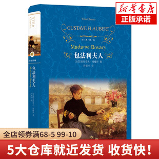 西方現代小說 寫作教科書 經典 包法利夫人 福樓拜代表作 作家 翻譯家許淵沖先生精心移譯 譯林 奠基之作