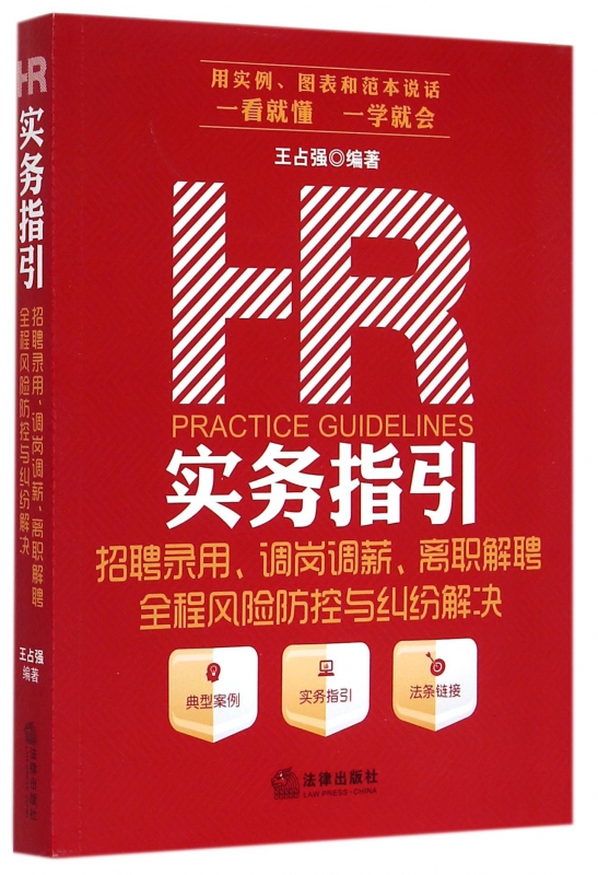 HR实务指引(招聘录用调岗调薪离职解聘全程风险防控与纠纷