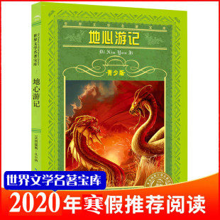 长江少年儿童出版 社 正版 青少版 书籍 三四五六年级小学生书籍 世界文学名著宝库海豚文学馆 12岁儿童文学名著 地心游记