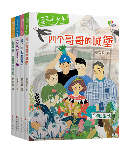 盛开的少年系列 共4册 书籍/杂志/报纸 儿童文学 原图主图