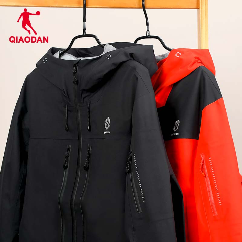 乔丹冲锋衣2024秋冬新款户外