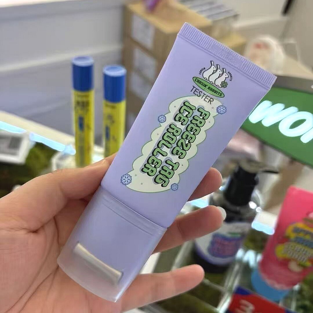 韩国伊思its skin追幸兔滚轮颈霜精华50ml按摩淡化细纹滚珠颈膜