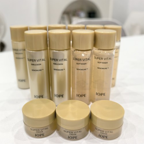iope艾诺碧黄金水乳精华面霜 亦博super vital系列中小样便携套装