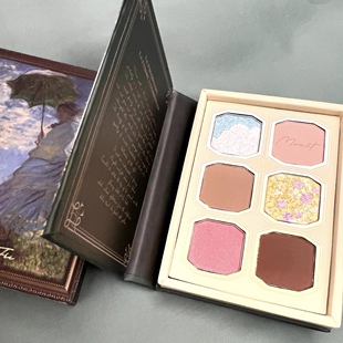 MILLEFEE日本世界名画系列眼影盘小众哑光珠光梵高莫奈高光腮红04