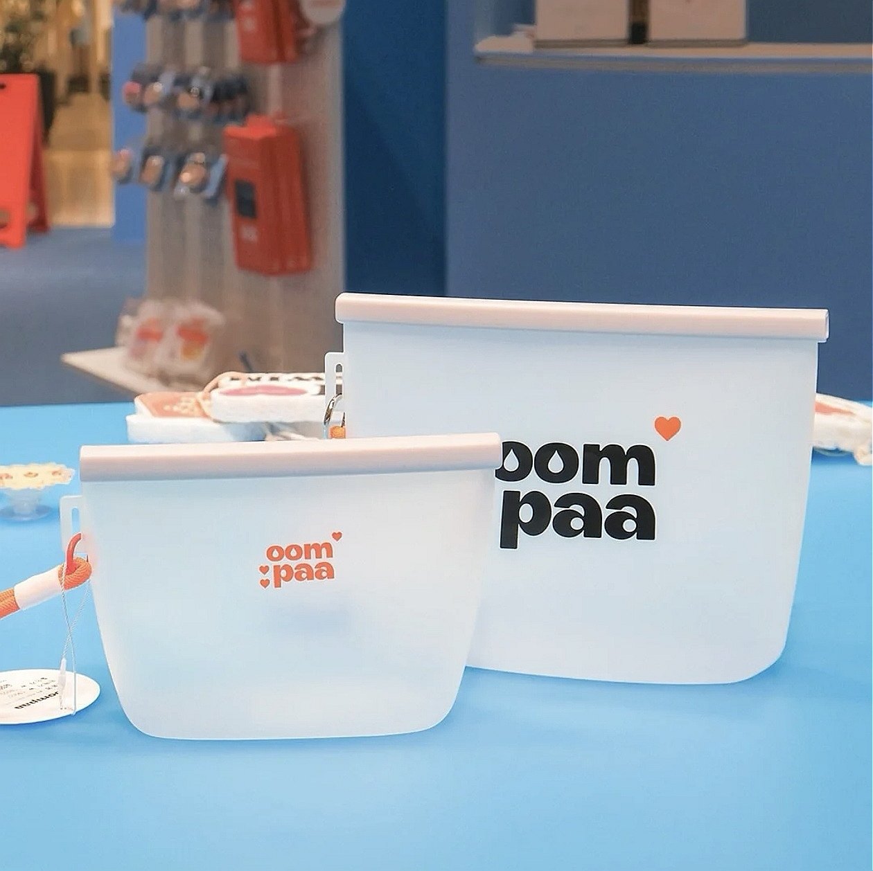 韩国oompaa小众泳衣硅胶收纳袋