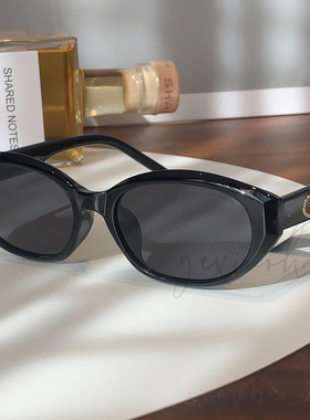 Latemon浪特梦太阳眼镜女圆框潮流猫眼防紫外线防晒墨镜T30152