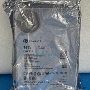 Seagate 12G企业级硬盘3.5 希捷 14T SAS ST14000NM002G 全新原封