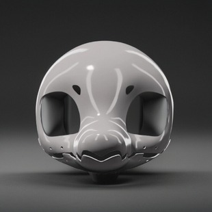 头骨 furry兽装 fursuit kig系打印头骨3D打印 25款 包邮 可动额龙头