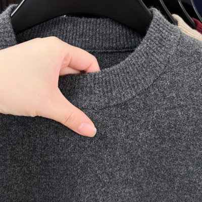 希研卡玛国际一线品牌男装积派贝加尔羊绒衫青藏绒羊毛衫男款爸爸