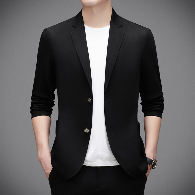 爸爸西装外套秋装中年男士2025新款单西夹克中老年春秋季休闲西服,男装,休闲西服,淘宝优惠券,粉丝福利购,淘宝优惠卷