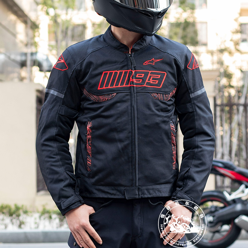 a星93联名夏季网眼摩托车骑行服