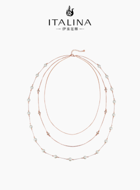 仿珍珠毛衣链伊泰莲娜气质长链女