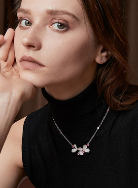 伊泰莲娜时尚项链女流光飞舞