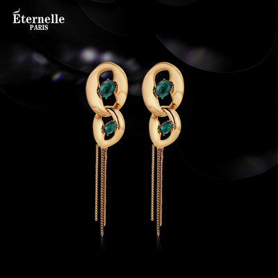 法国Eternelle原创耳环气质宴会百搭复古高级感耳饰女2025年新款