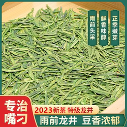 绿茶2023新茶甘肃陇南龙井茶叶文县碧口高山云雾头采春茶10年老店