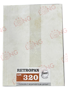 捷克原装福马FOMAPAN胶片4x5底片负片45黑白320度 25张27年12月
