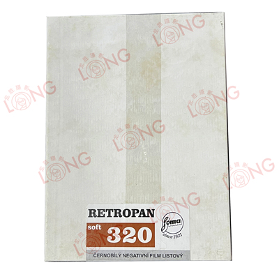 福马320暖调大画幅页片黑白胶卷