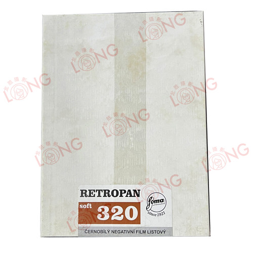 福马320暖调大画幅页片黑白胶卷