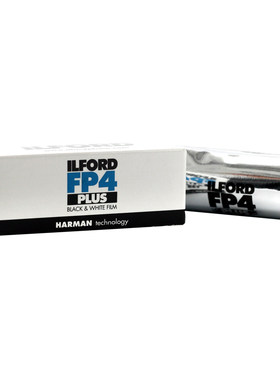 依尔福ILFORD FP4 PLUS125°120专业黑白负片胶卷27年10月