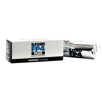 依尔福ILFORD FP4 PLUS125°120专业黑白负片胶卷27年10月