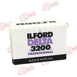 依尔福ILFORD Delta 3200  黑白135胶卷 可拍36张 27年6月