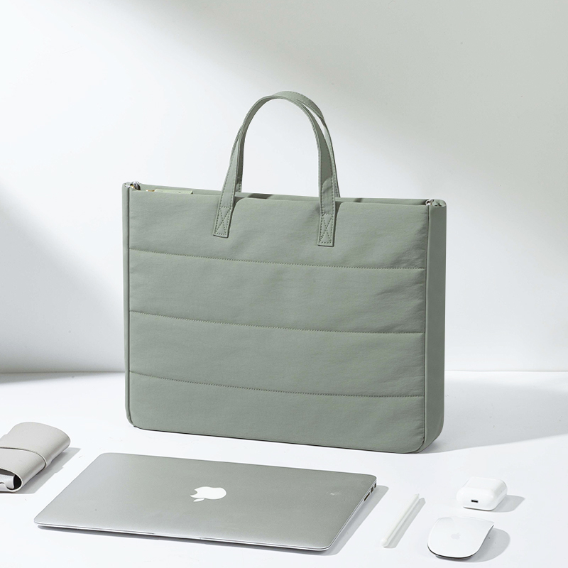 电脑包14寸女手提适用联想小新pro16笔记本YOGAair通勤thinkbook华为matebook13s苹果macbook简约ins华硕15.6