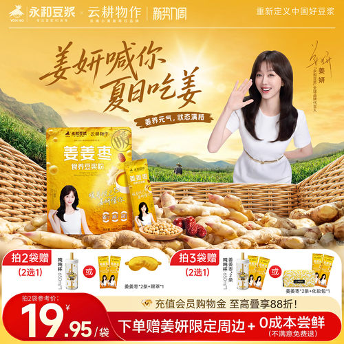 永和豆浆姜姜枣食养豆浆粉