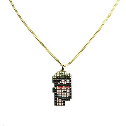 SSTD三周年NFT白铜镀金珐琅工艺潮流设计感轻奢吊坠项链