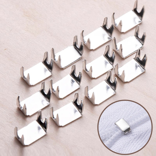 3号5号拉链头防脱落下止口卡扣 通用卡子 金属拉链卡止码配件