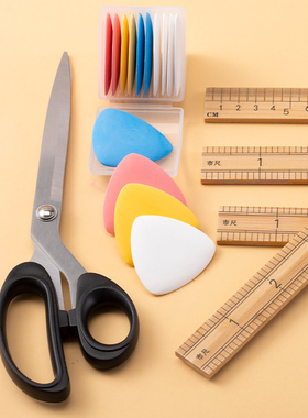 裁缝剪刀裁布专用家用剪子衣服剪线头服装厂划粉画粉竹尺缝纫工具
