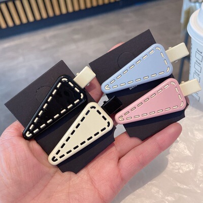 韩版甜美少女心鸭嘴夹发夹