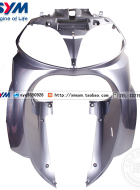 SYM 三阳机车 MAXSYM400i 进口车 前面板 前盖 前脸 大板 灰色