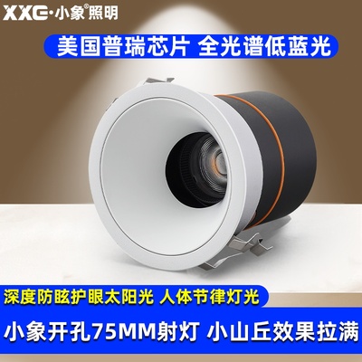 小象全光谱筒灯led射灯天花灯