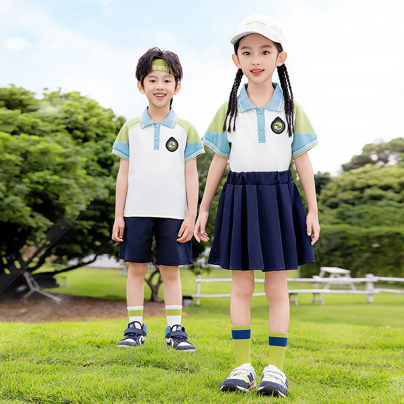 小学生校服套装班服夏季短袖园服