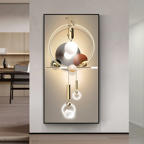 客厅玄关墙贴简约现代