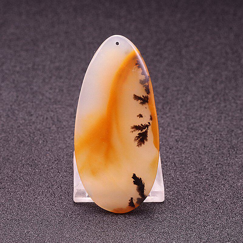 云南龙陵石缘天然玉石黄龙玉水草花挂件 吊坠 牌子 男士女士送礼