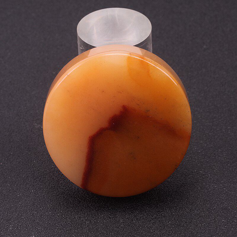 云南龙陵石缘天然玉石黄龙玉手镯芯心 手玩件 手把件 镇纸 雕刻料