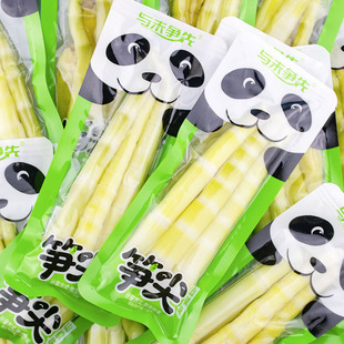 竹笋 与未争先山椒味笋尖新鲜小零食脆笋开袋即食酸辣休闲小吃包装