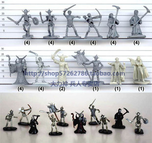 凯撒Caesar魔幻兵人模型1:72魔戒指环王霍比特人F103骷髅兵亡灵族