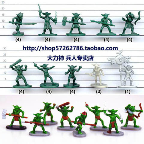 Caesar Magic 1 72 Mini Soldier Model Lord of the Rings Hobbit F105 Goblin