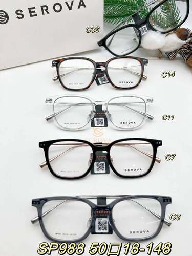 施洛华男女全框是纯钛混合板材