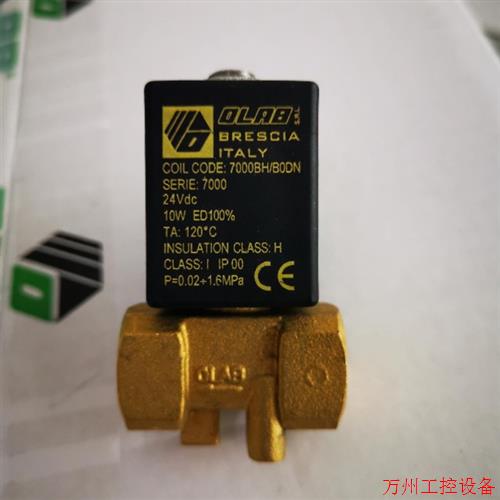议价直拍不发:意大利OLAB电磁阀8194/E,DC24V,8194,AC230V,7000B