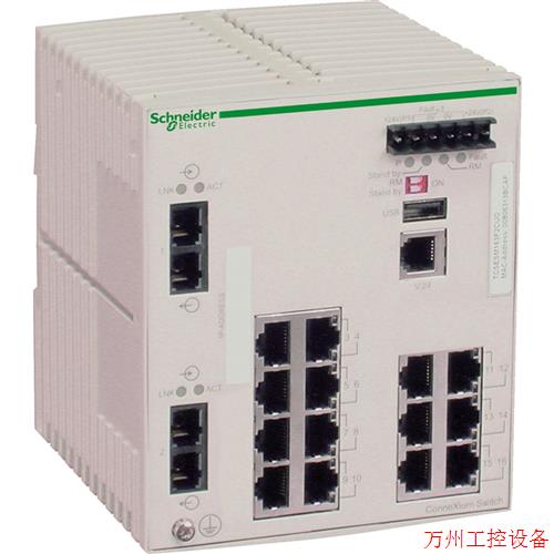 议价直拍不发:ConneXium 14TX/2FX-MM口以太网交换机TCSESM163F2