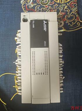 议价直拍不发:议价三菱PLC,FX3U-64MR原装拆机功能包好橙色新年