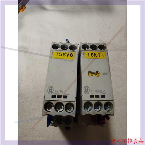 议价直拍不发:穆勒EMT6,ETR4-51-A高性能监测继电器