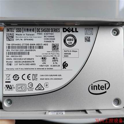 议价直拍不发:0FH49G intel S4500 480