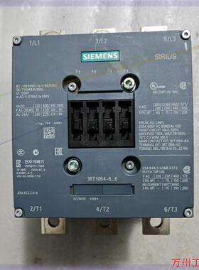 议价直拍不发:SIMENS接触器3RT1064-6AP36拆机现货实